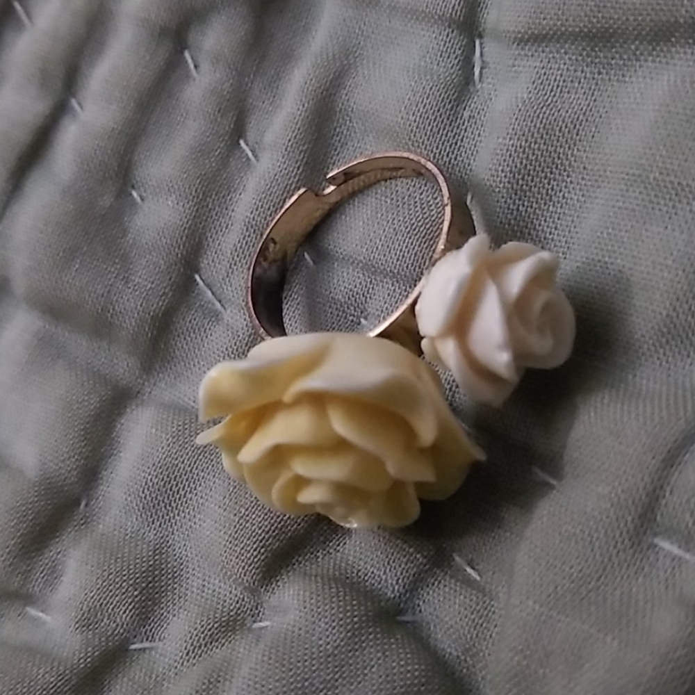 Rose Ring from ModCloth Adjustable - Picture 2 of 4
